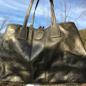 Coach Steel Shoulder Bag